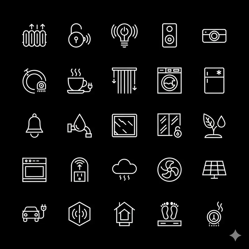 25 Modern Minimalist Ui Icons