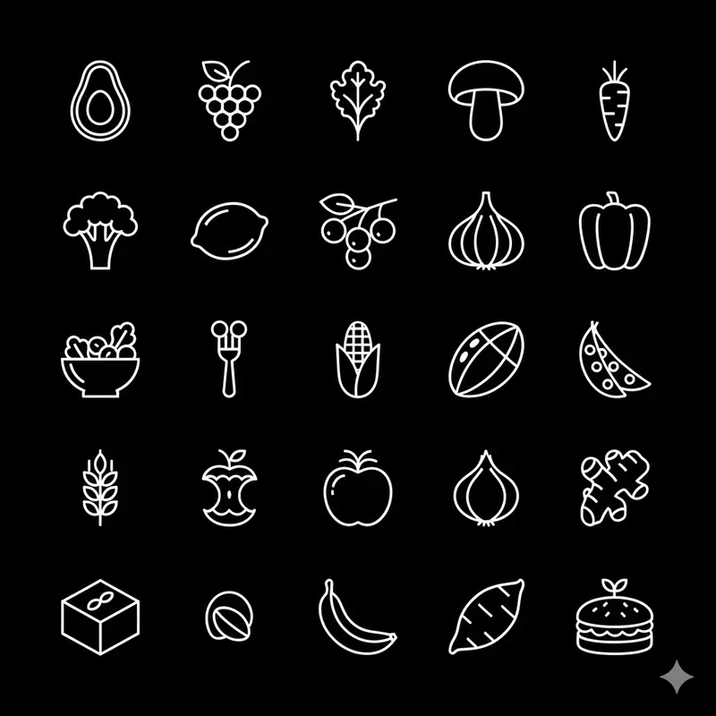 25 Modern Minimalist Ui Icons