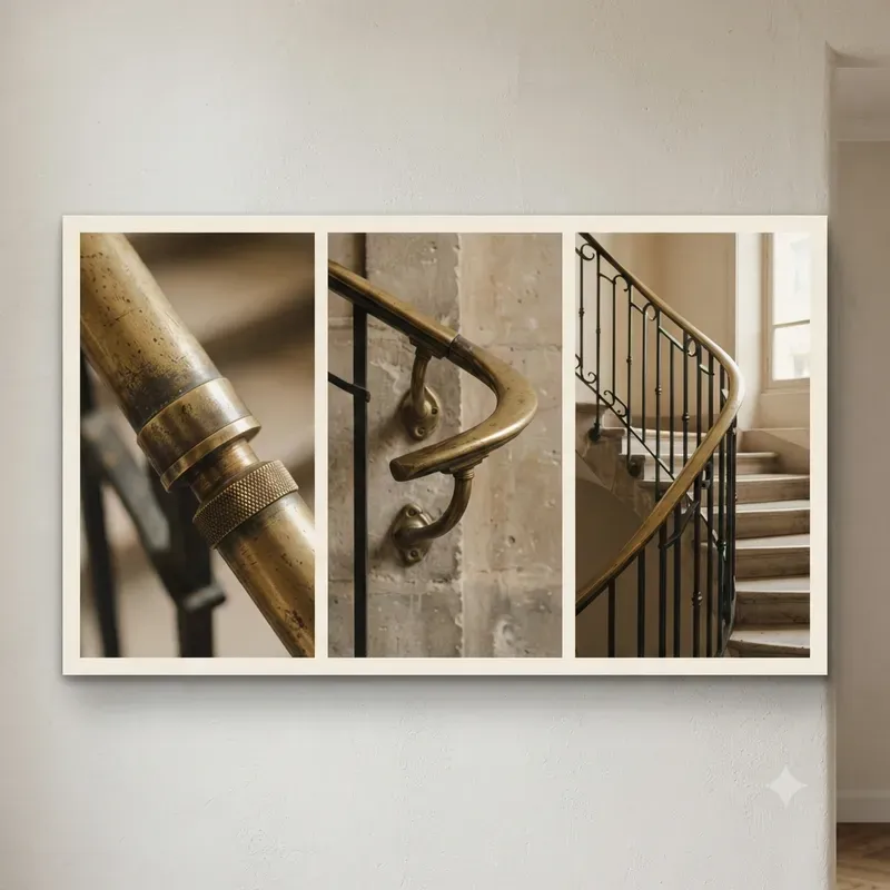 Architectural Detail Triptych Poster Builders