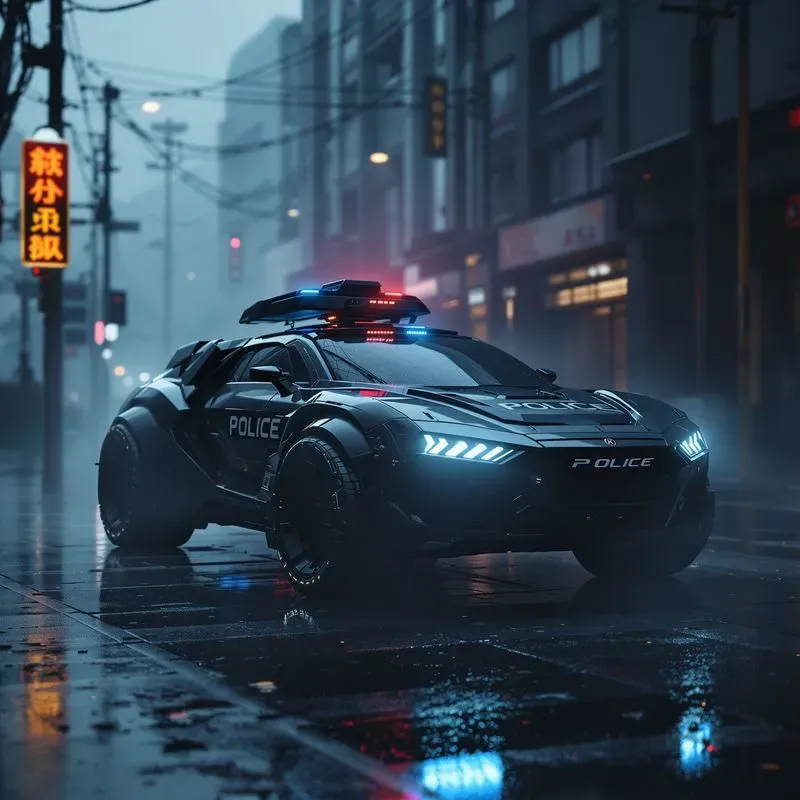 Cinematic Scifi Cyberpunk Scene Designs