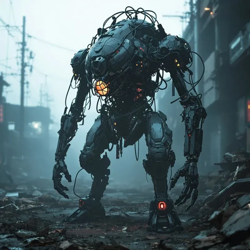 Cinematic Scifi Cyberpunk Scene Designs