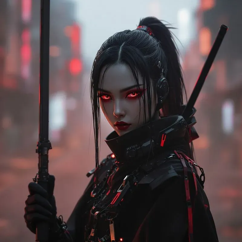 Cinematic Scifi Cyberpunk Scene Designs