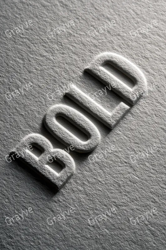 Minimalist Blind Emboss Textures