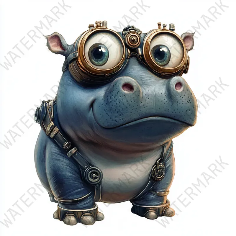 Quirky Steampunk Animals For Nurseries