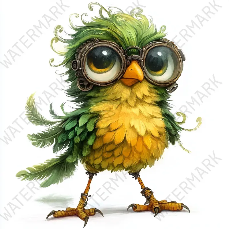 Quirky Steampunk Animals For Nurseries