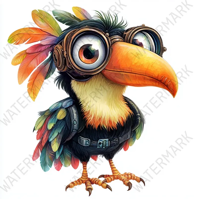 Quirky Steampunk Animals For Nurseries