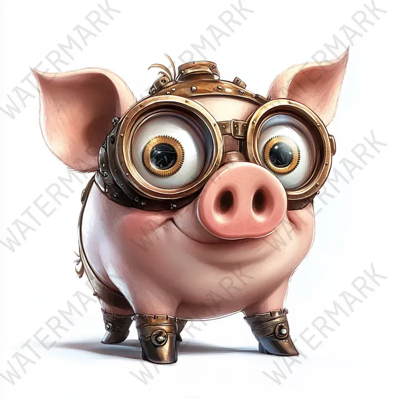 Quirky Steampunk Animals For Nurseries