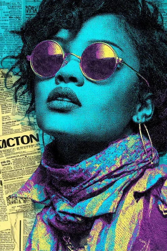 A Fusion Of Pop Art Portraits