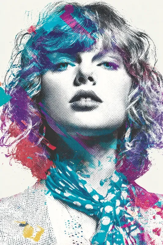 A Fusion Of Pop Art Portraits