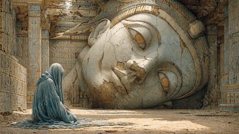 Dark Egyptian Cinematic Fantasies