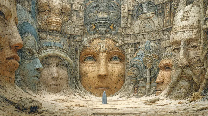 Dark Egyptian Cinematic Fantasies