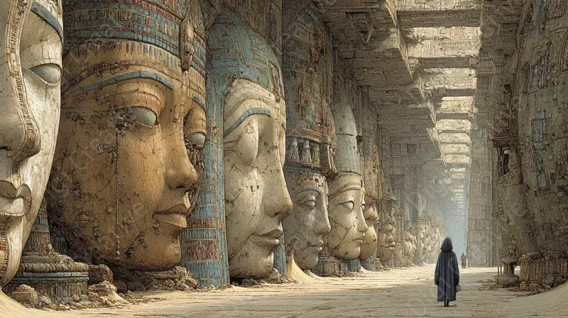 Dark Egyptian Cinematic Fantasies