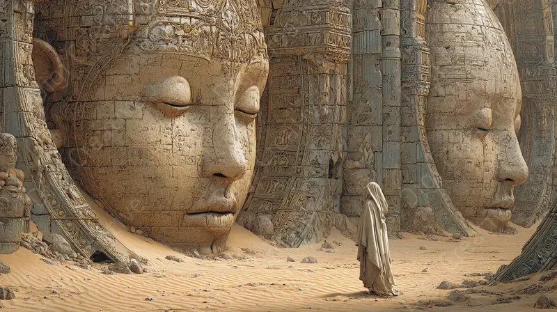 Dark Egyptian Cinematic Fantasies