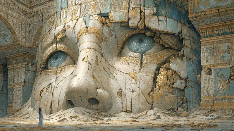Dark Egyptian Cinematic Fantasies
