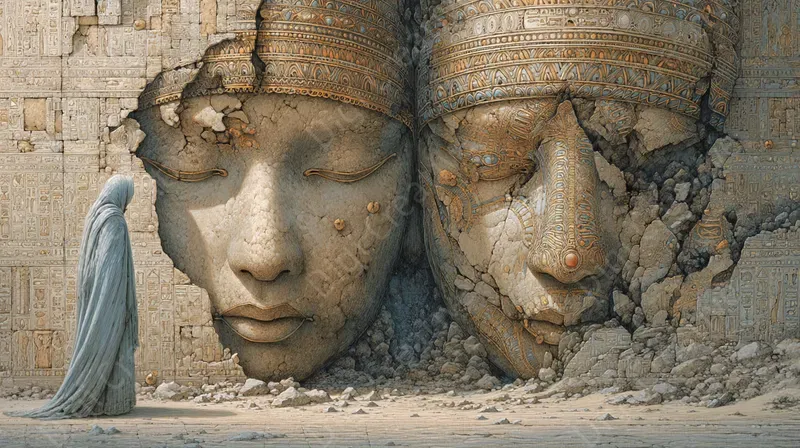 Dark Egyptian Cinematic Fantasies