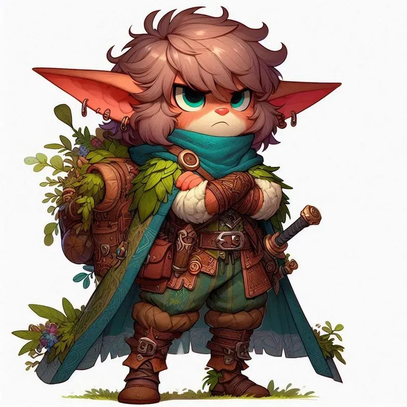 Cute DnD Character Designs Fantasy Art