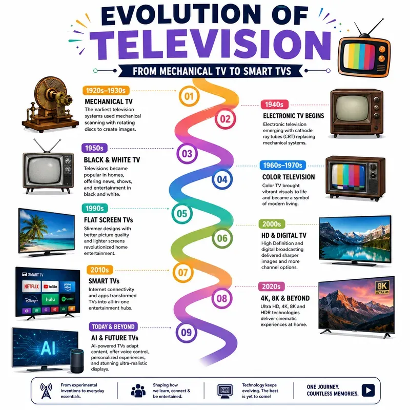 Evolution Timeline Infographics