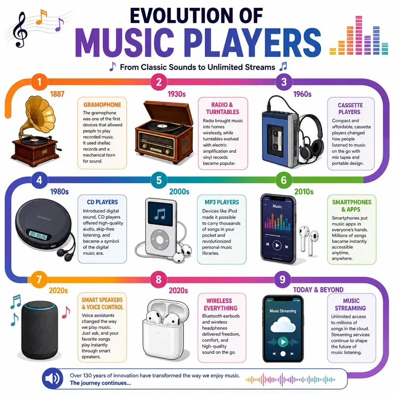 Evolution Timeline Infographics