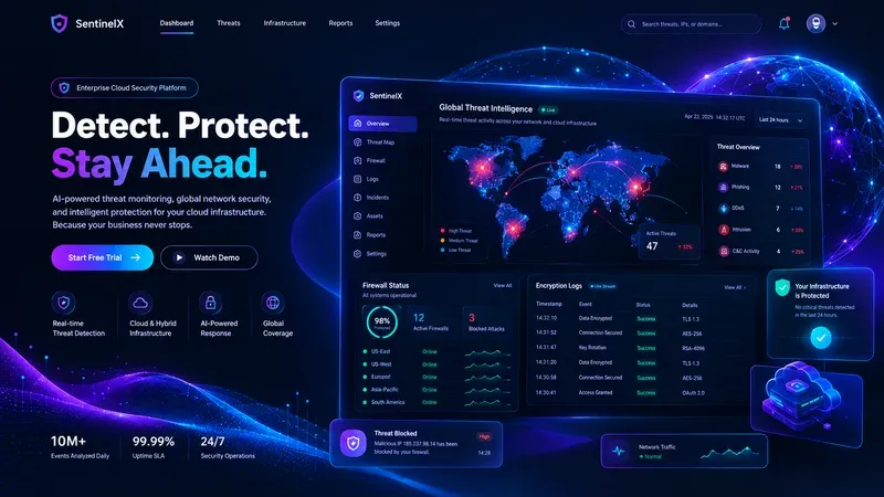 Modern Saas Web App UIux Hero Sections