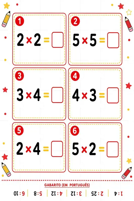 Kids Educational Math Worksheets
