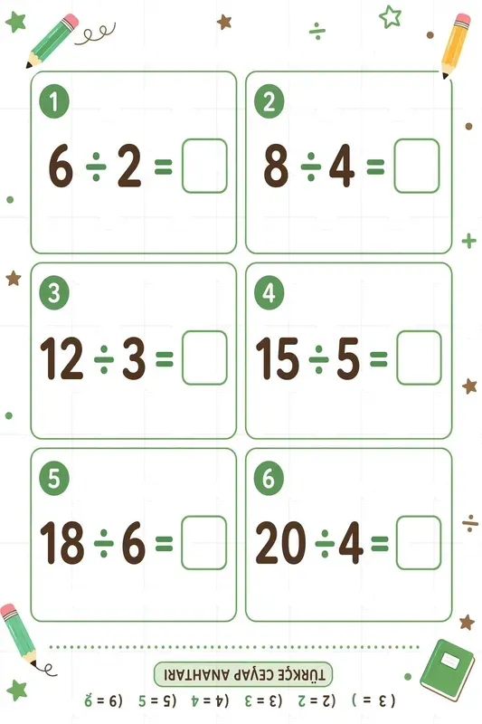 Kids Educational Math Worksheets