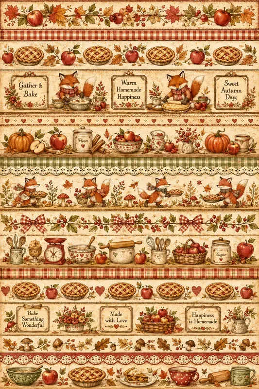 Vintage Baking Ephemera Collections