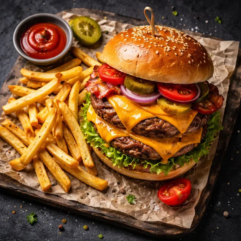 Crispy Street Food Platter Photography