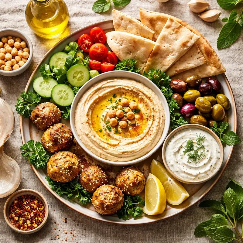 Crispy Street Food Platter Photography