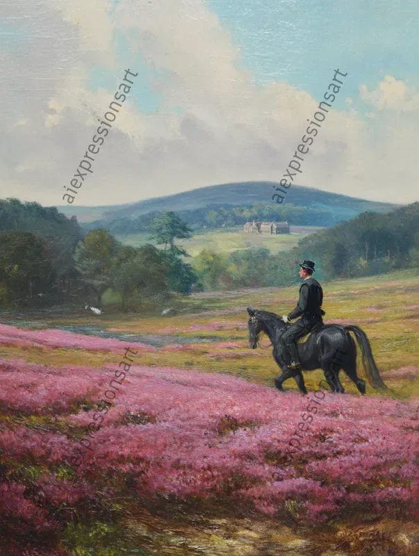 Victorian Pastoral Oil Paintings