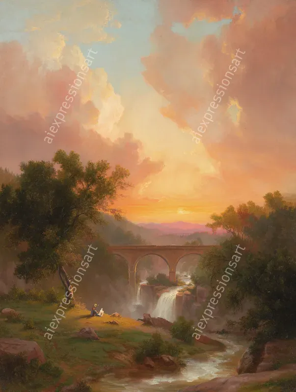 Victorian Pastoral Oil Paintings