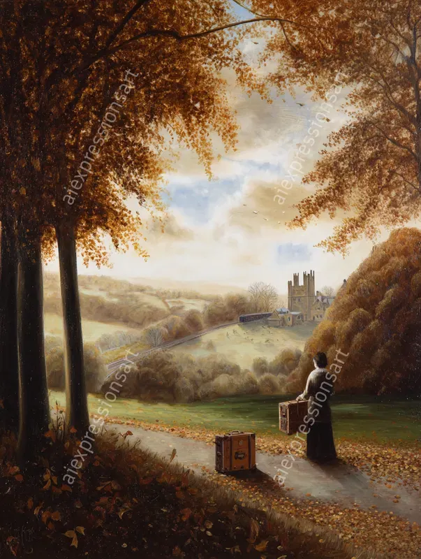 Victorian Pastoral Oil Paintings