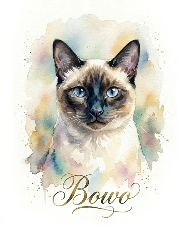 Watercolor Pet Memorials