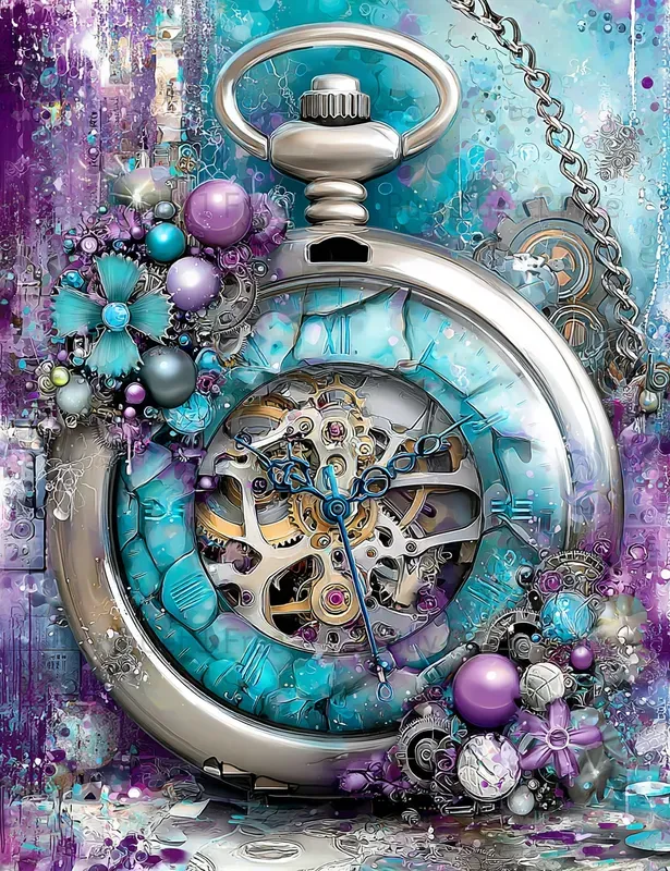 Alice In Cyberpunk World Junk Journals