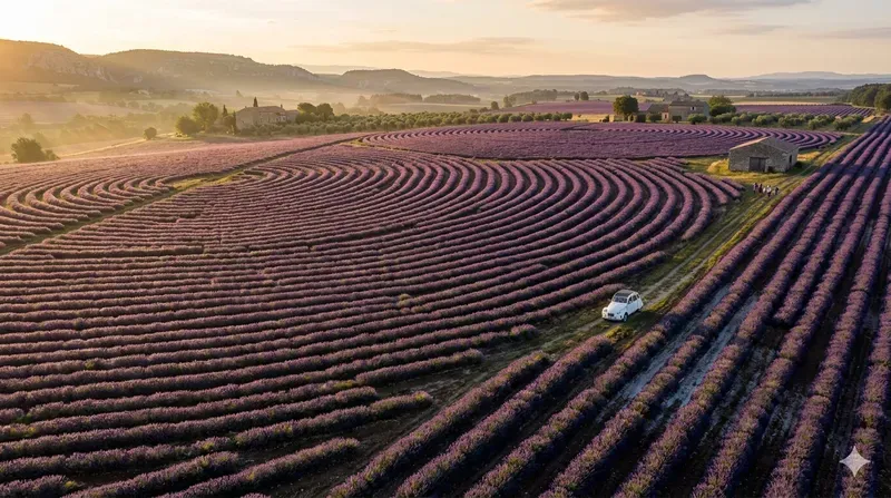 Ue5 Aerial Rice Field Drone Visuals