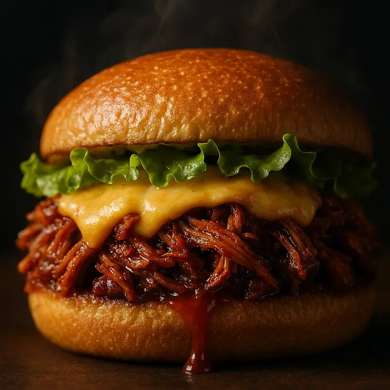 Hyperrealistic Gourmet Burger Photography