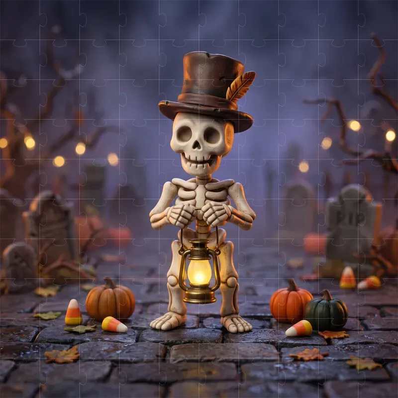 Cute Spooky Halloween Claymation 3Ds