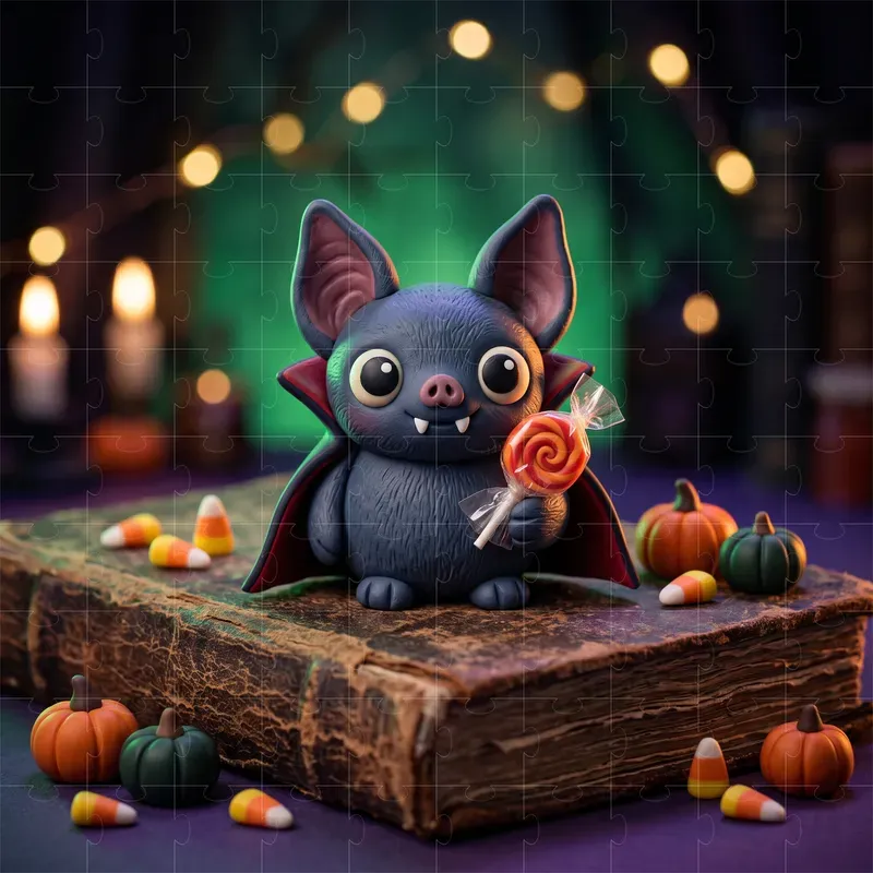 Cute Spooky Halloween Claymation 3Ds