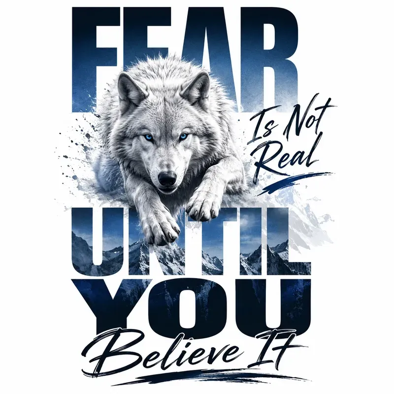 Majestic Typography Animal Posters