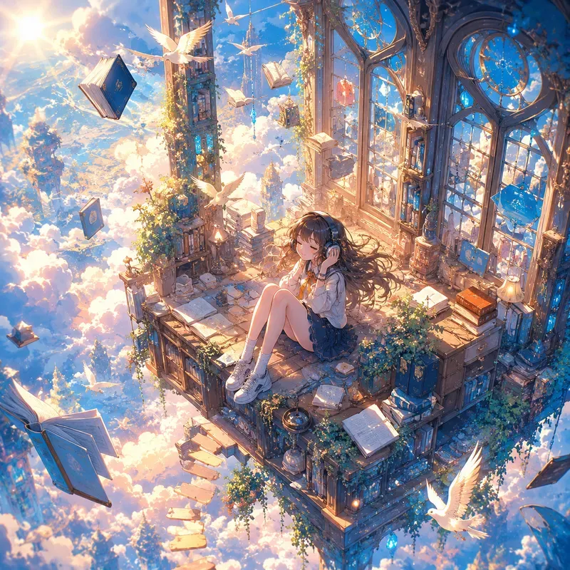 Dreamy Anime Mood Scenes
