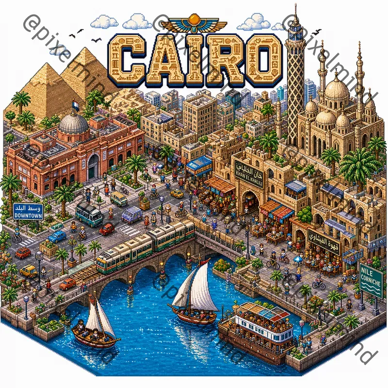 Pixel Travel World Generator
