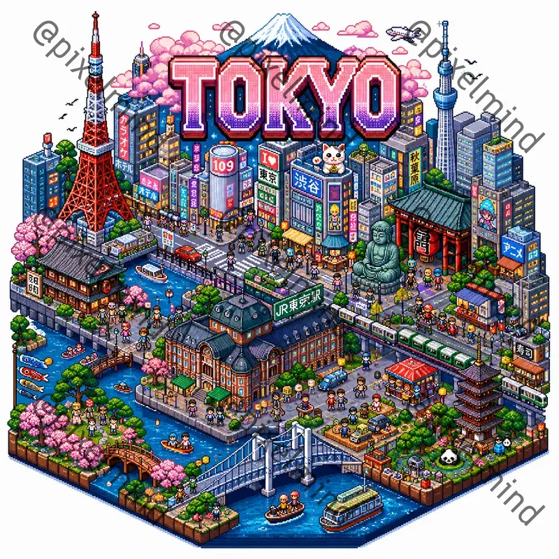 Pixel Travel World Generator