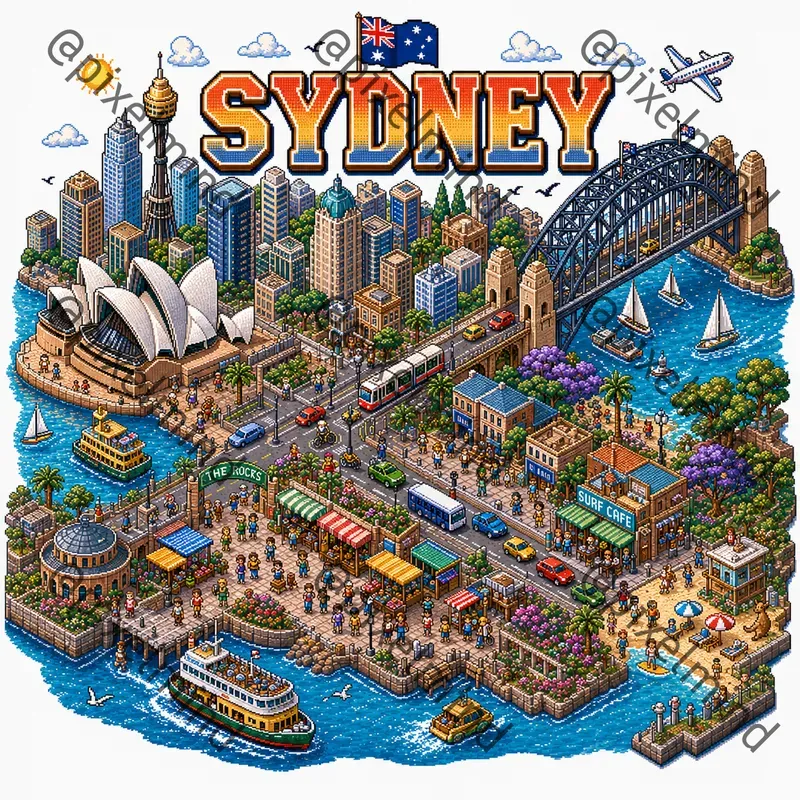 Pixel Travel World Generator