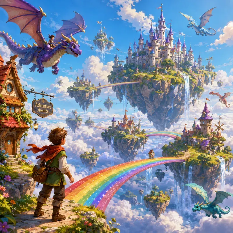 Whimsical Fairytale Journeys Magical