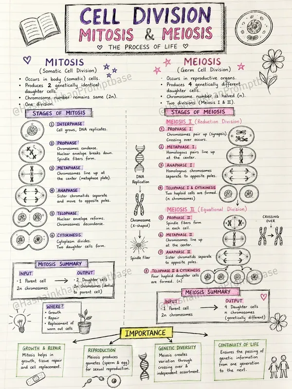 Hand Drawn Study Notes Infographics