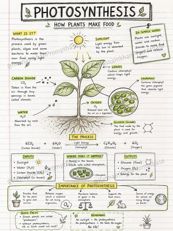 Hand Drawn Study Notes Infographics
