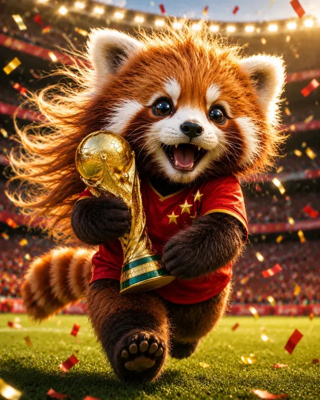 Football Soccer Sports Champion Pet Art