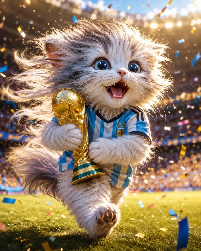 Football Soccer Sports Champion Pet Art