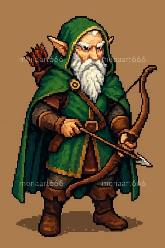Vibrant Pixel RPG Character Engines