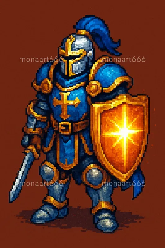 Vibrant Pixel RPG Character Engines