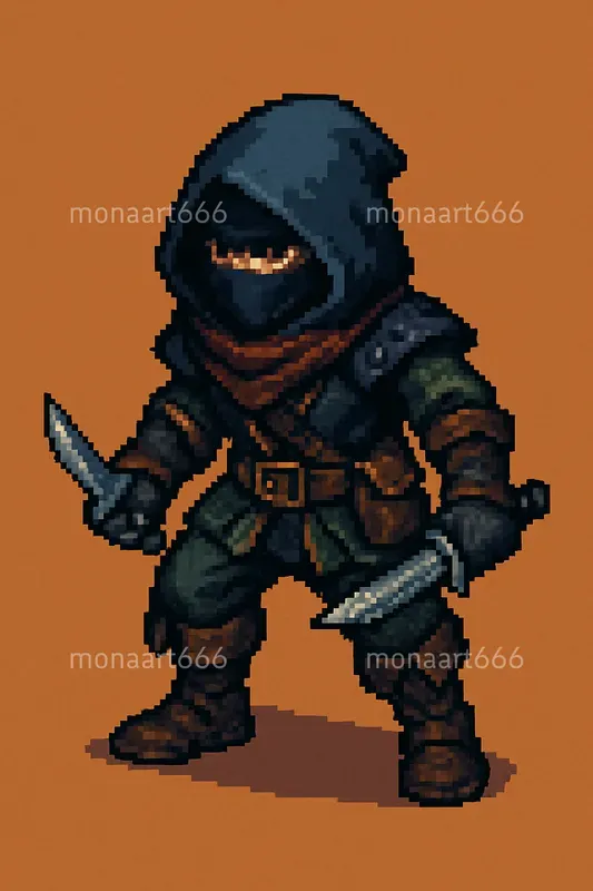 Vibrant Pixel RPG Character Engines